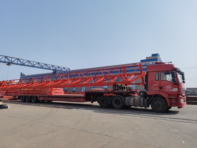 电动葫芦门式起重机  MH10t—25m 制作完成，发往陕西榆林交付客户使用