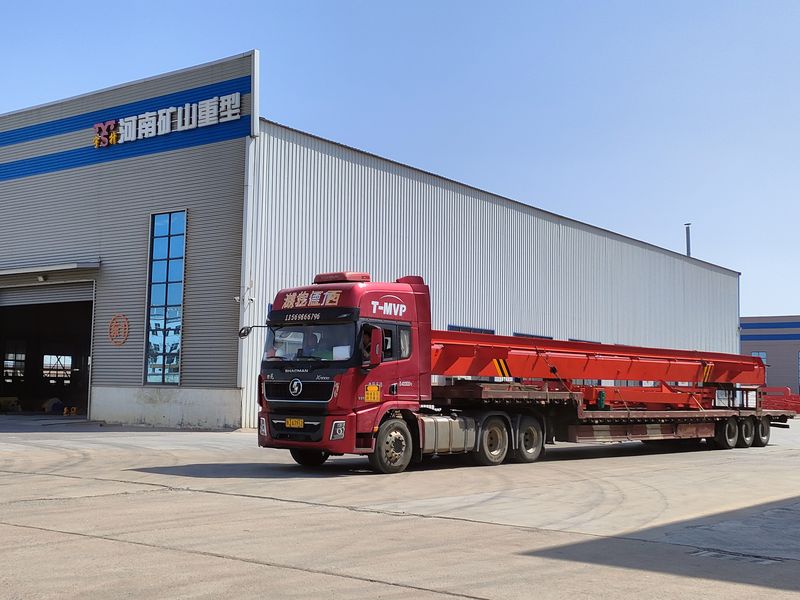 电动葫芦门式起重机  MHxh10t—14m 外悬3.5/1.5m 制作完成，发往青海交付客户使用